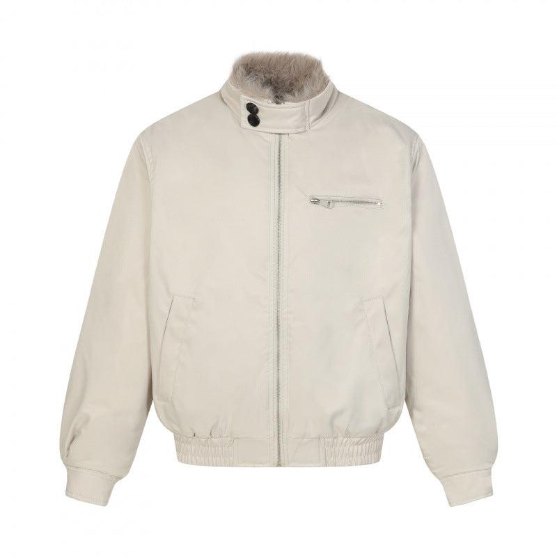 Men's Short Cut Bomber Jacket Fashion Glam