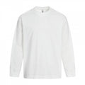 Unisex Long Sleeve Oversized Basic Shirt with Round Neck Fashion Glam