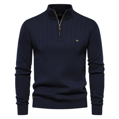 LUCIEN - ELEGANT QUARTER ZIP JUMPER