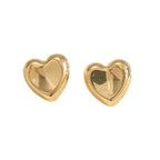Women's Open Bangle with Elegant Heart Shape Fashion Glam