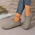 Women's Padded Quilted Slip-On Leisure Shoes with Non-Slip Profiling Sole Fashion Glam