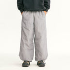Men's loose-fitting ripstop leisure pants with camouflage pattern and elastic drawstring waistband Fashion Glam