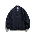 Unisex Boxy-Cardigan Jacket with V-neck, patch pockets and checked lined interior Fashion Glam