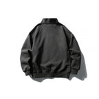Unisex Boxy-Oversize-Zip Jacket with Stand-Up Collar, Raglan Sleeves, and Side Pockets Fashion Glam