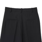 Women's High-Waisted Culotte Pants with Wide Legs, Crease and Stylish Tailoring Look Fashion Glam