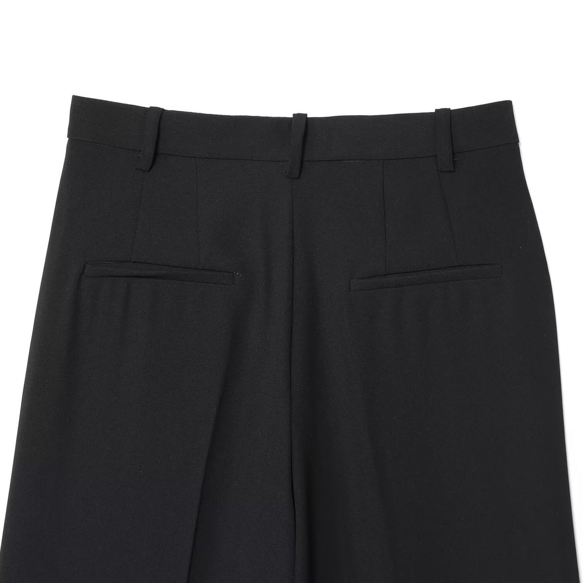 Women's High-Waisted Culotte Pants with Wide Legs, Crease and Stylish Tailoring Look Fashion Glam