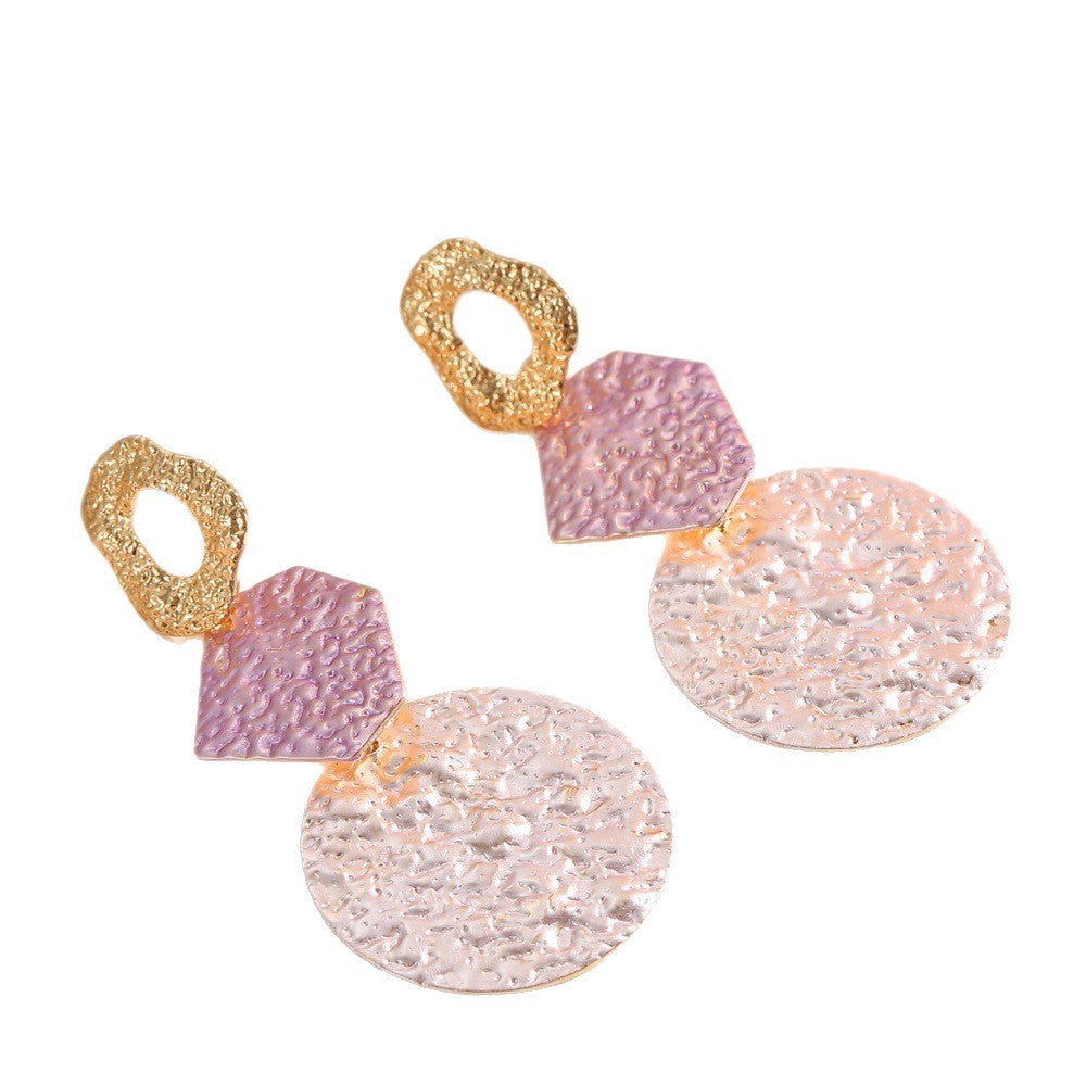 Women's Hanging Earrings with Modern Geometric Design Fashion Glam