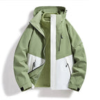 Women's weatherproof softshell ski jacket with fleece lining and hood Fashion Glam