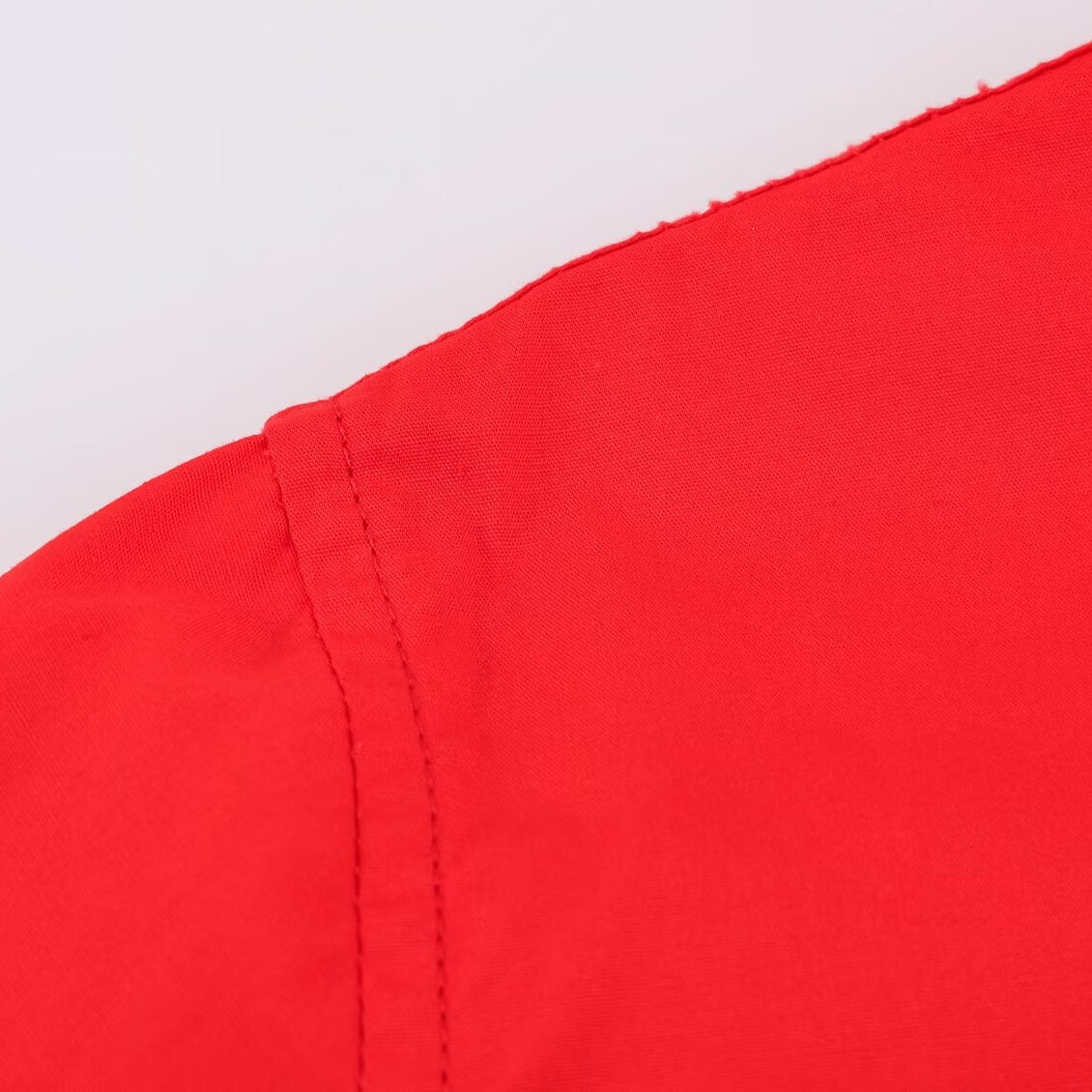 Women’s Oversized Shirt Jacket with Stand Collar and Patch Chest Pockets Fashion Glam