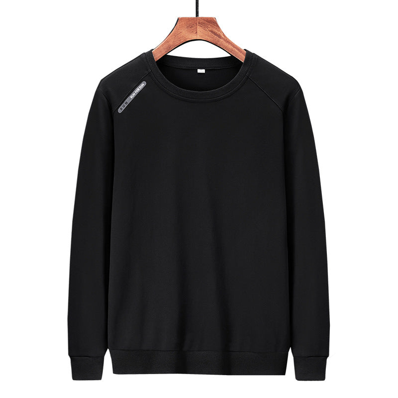 Men's Thermo Fleece Crew Neck Sweatshirt with Raglan Sleeves Fashion Glam