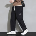 Men's loose-fitting cargo joggers with large flap pocket and drawstring Fashion Glam