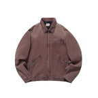 Men's Casual Worker Jacket made of soft canvas with zipper Fashion Glam