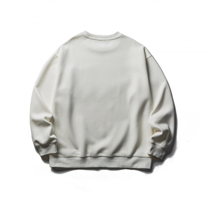 Unisex Oversized Sweatshirt with applied chest pocket and D-ring Fashion Glam