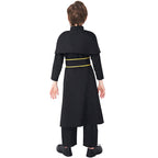 Men's Priest Costume with Cape and Golden Accessories Fashion Glam