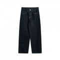 Women's Loose High-Waist Straight Jeans made of raw denim with relaxed fit Fashion Glam