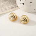 Women's ear clips in elegant shell design Fashion Glam
