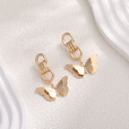 Ladies Elegant and Stylish Earrings with Floral Designs Fashion Glam