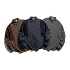 Men's Patchwork Overshirt in Check Mix with Contrast Panels Fashion Glam