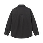 Unisex Boxy Overshirt with large patch pockets and shirt collar Fashion Glam