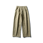 Men's Wide Utility Pants in Workwear Look with Knee Patches and Straight Leg Fashion Glam