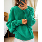Women cozy Cashmere Sweater Fashion Glam