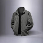 Men's ultralight windproof transitional jacket with stand-up collar and hidden zipper Fashion Glam