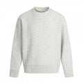 Unisex Oversize fine knit sweater with round neck, cropped hem and raglan sleeves Fashion Glam