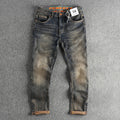 Men's Slim-Fit Jeans with Casual Used-Look Fashion Glam