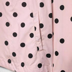 Women Lightweight cropped leisure blouson jacket with stand-up collar, drawstring and large flap pockets Fashion Glam