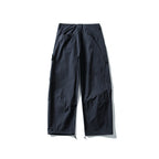 Men's loose technical cargo pants with drawstring waistband and adjustable leg closures Fashion Glam