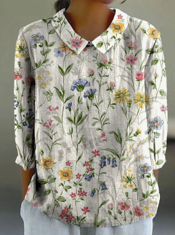 BEATRICE - FLORAL BLOUSE