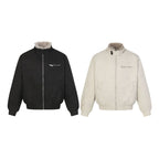 Men's Short Cut Bomber Jacket Fashion Glam