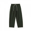 Men's loosely cut relaxed-fit pants with elastic waistband and drawstring Fashion Glam