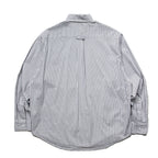 Men's Oversized Checked Shirt in Boxy Cut with Button-Down Collar and Curved Hem Fashion Glam