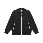 Unisex leisure bomber jacket in boxy cut with contrast zipper Fashion Glam