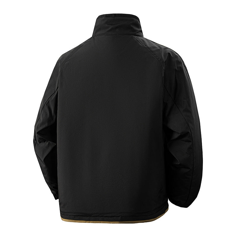 Men's utility blouson with quilted thermo lining and flap pockets Fashion Glam