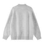 Unisex locker-cut fine-knit zip jacket with two-way zipper and ribbed cuffs Fashion Glam