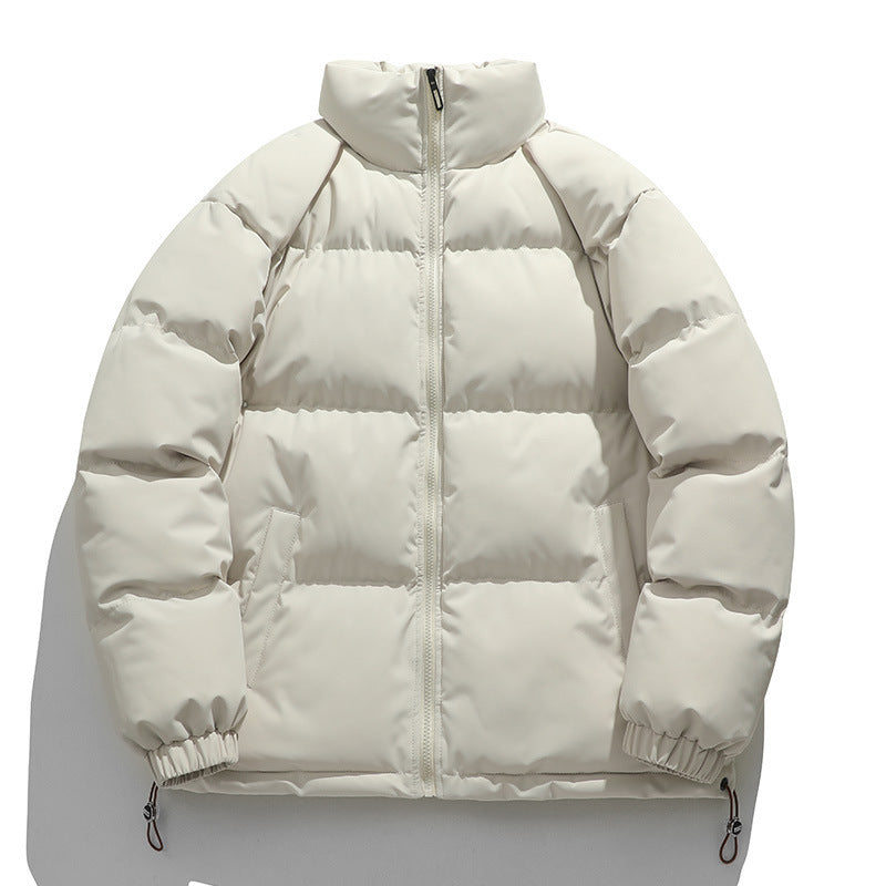 Unisex Padded Quilted Transitional Jacket with High Collar and Adjustable Hem Fashion Glam