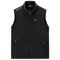 Men's fleece thermal vest with organizer chest pocket and wind-resistant structure Fashion Glam