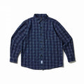 Unisex Boxy Overshirt Jacket made of lightweight cotton blend with check pattern and chest flap pocket Fashion Glam