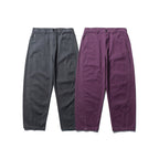 Men's tapered twill pants with high waist and five pockets Fashion Glam