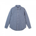 Men's Checked Oversized Shirt in Relaxed Fit with Chest Pocket Fashion Glam