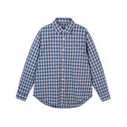 Men's Checked Oversized Shirt in Relaxed Fit with Chest Pocket Fashion Glam