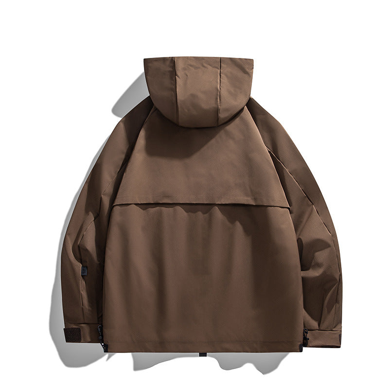 Men's Technical Utility Hoodie with Multifunctional Pockets Fashion Glam