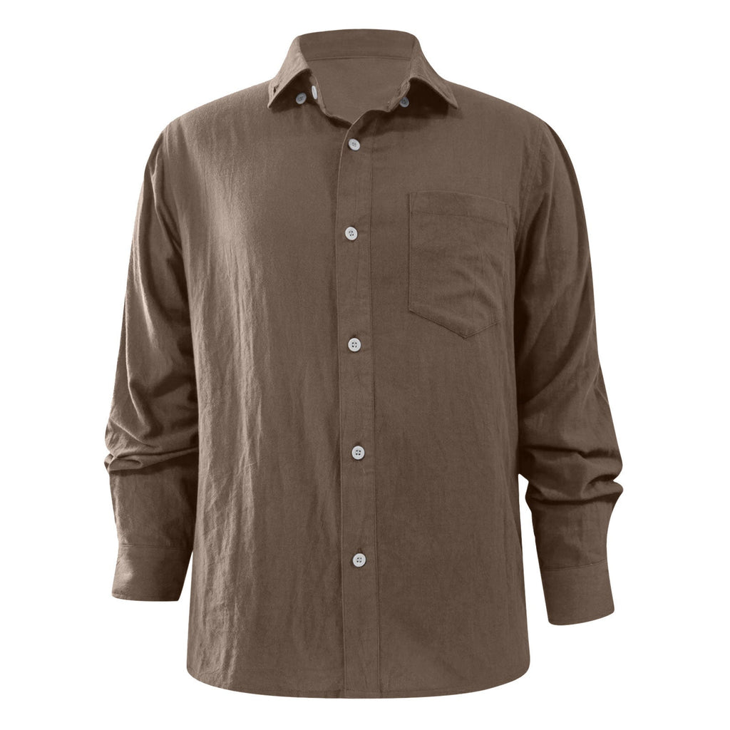 Men's Lightweight Linen Shirt Fashion Glam