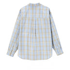 Unisex Boxy-check overshirt with shirt collar and applied chest pocket Fashion Glam