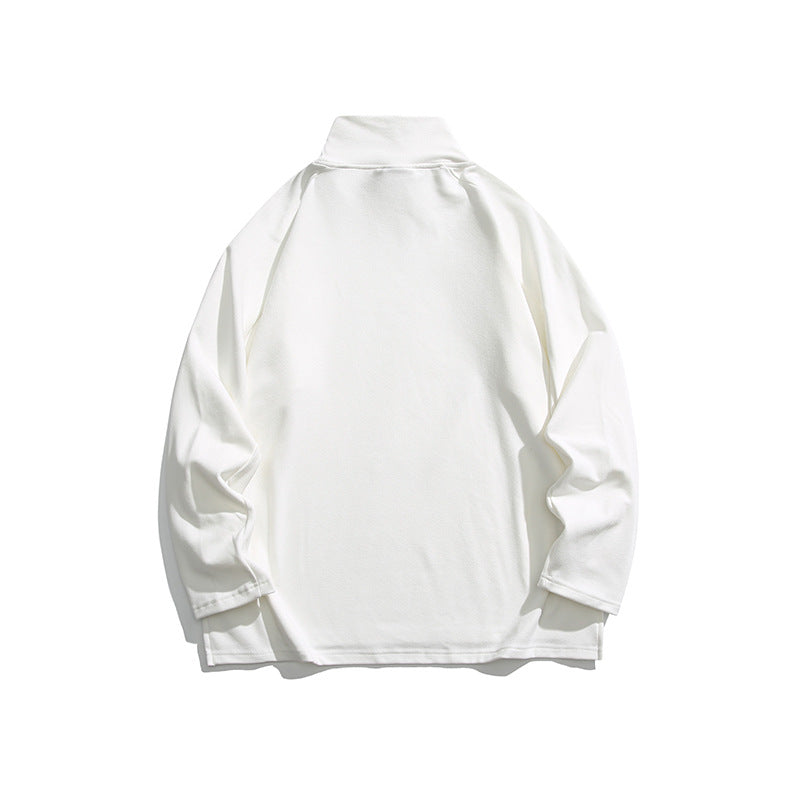 Unisex Oversize Roll Neck Sweatshirt made of soft cotton blend with raglan sleeves Fashion Glam