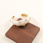 Women's bracelet with intricate flower design Fashion Glam