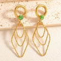 Women's earrings with elegant, shimmering design Fashion Glam