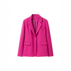 Women's Boucle Two-Piece with Tailored Longline Blazer, Heart-Shaped Bustier, and High-Waisted Shorts Fashion Glam